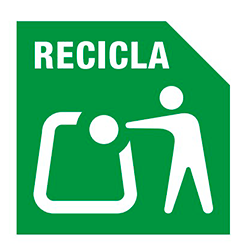 Ampolla L'ampolla al contenedor verd